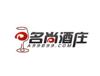 名尚酒莊進口紅酒logo設計