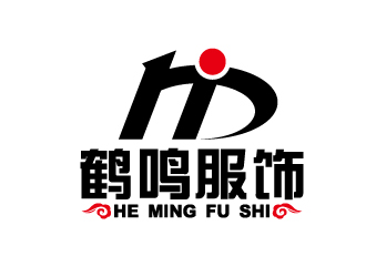 何錦江的鶴鳴服飾皮具logologo設計