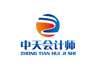 周金進的中天會計師logo設計