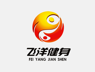 飛洋健身logo設(shè)計