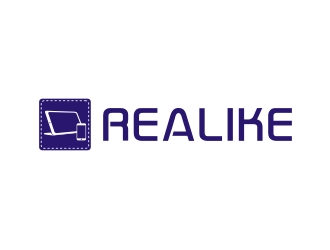 曾翼的REALIKE電腦皮具logologo設(shè)計