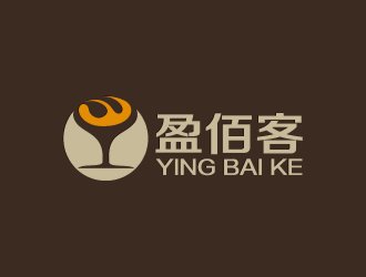 周金進的盈佰客酒業logo設計