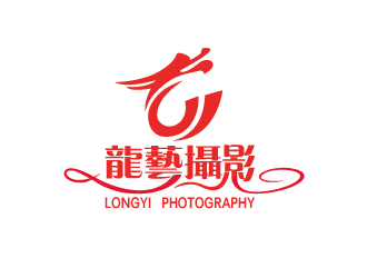 龍藝婚紗攝影logo設計