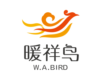 李桂平的暖祥鳥（Warm auspicious bird，通過這些字母給縮寫一下，）品牌商標設(shè)計公司完成公司logo設(shè)計