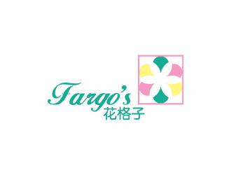 陳兆松的花格子Fargo's（Tea café）甜品店logo設計