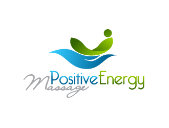 positive energy massage （正能量按摩）logo設計