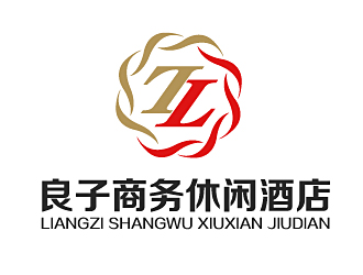 白冰的良子商務(wù)休閑酒店logo設(shè)計(jì)