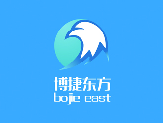 鐘沛榮的博捷東方logo設計