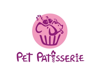 Pet Patisserie 蛋糕店logo設(shè)計