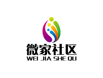 周金進的微家社區logo設計