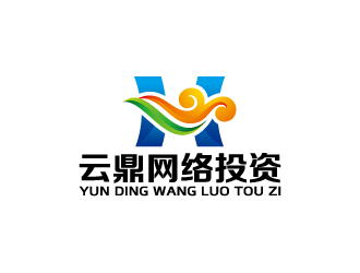 周金進的云鼎網絡祥云元素logologo設計