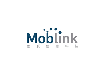 孫紅印的Moblink  上海墨聯信息科技有限公司logo設計