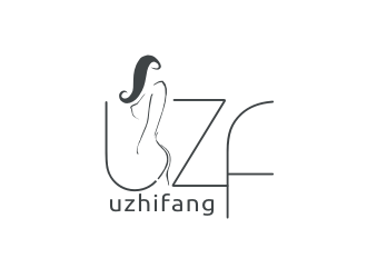 姜彥海的UZF瘦身美容院連鎖店logo設(shè)計