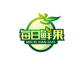 周金進的每日鮮果logo設計