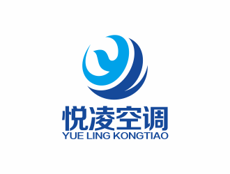 何嘉健的悅凌空調logo設計