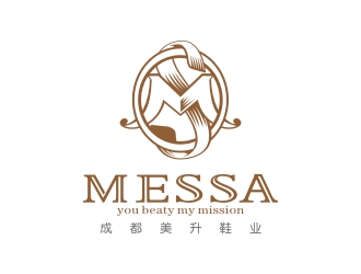 messa 成都美升鞋業有限公司logo設計