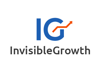 invisiblegrowth 隱形增長logo設(shè)計