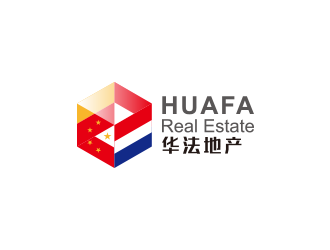 華法地產 HUAFA Real Estate   法國投資，置業，安家一站式服務平臺logo設計