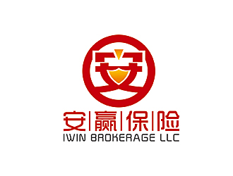 趙鵬的安贏保險 IWIN BROKERAGE LLClogo設計