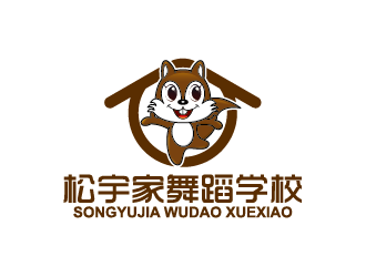 王濤的松宇家兒童舞蹈學校教育培訓logologo設計