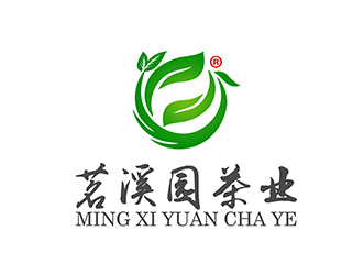 潘樂(lè)的茗溪園茶葉店logo設(shè)計(jì)