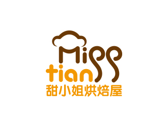 馮國輝的甜小姐烘焙屋logo設計