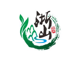 農特產山水元素logologo設計