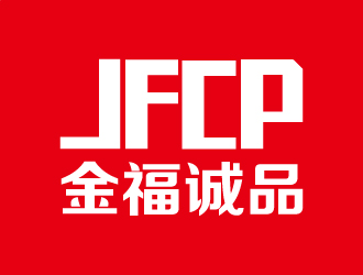 張俊的金福誠品圖形對稱logo設計