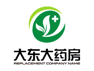 鐘炬的南通大東大藥房有限公司logo設計