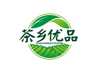 曾翼的茶鄉優品農產品logo設計