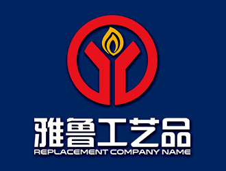 鐘炬的logo設計