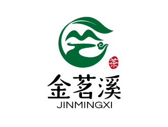 張俊的茶葉商標(biāo)設(shè)計(jì)山水元素logo設(shè)計(jì)