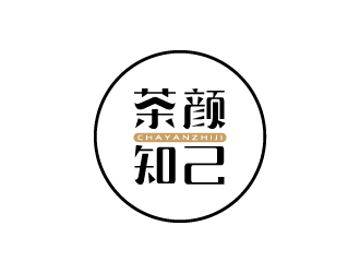 張俊的茶顏知己連鎖飲料店標志設計logo設計