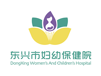 劉嬌嬌的東興市婦幼保健院logo設計