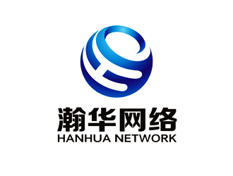 新疆瀚華網絡科技有限責任公司logo設計