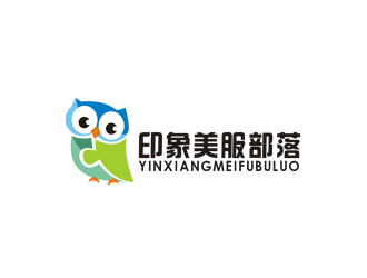 李正東的印象美服部落logo設計