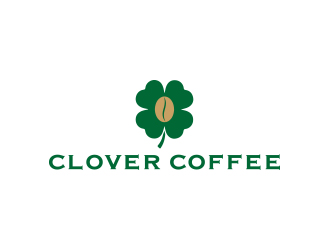 孫金澤的clover coffeelogo設計