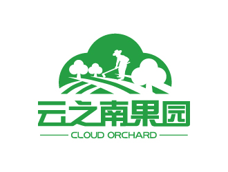 張俊的云之南果園CLOUD ORCHARDlogo設計