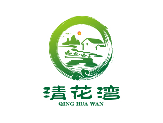 孫金澤的清花灣種植產業(yè)基地logo設計logo設計