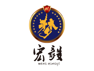 黃安悅的夢(mèng)宏毅少兒跆拳道logo設(shè)計(jì)