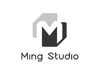 彭波的Ming哥studiologo設計