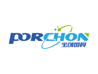 安冬的PORCHON INTERNATIONAL 寶創(chuàng)國貿(mào)logo設(shè)計