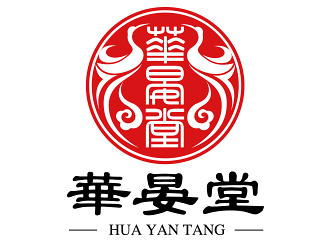 曹芊的華晏堂logo設(shè)計