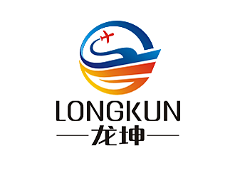 保龍坤泰商貿旅行有限公司logo設計