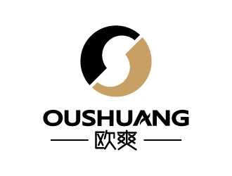 張俊的歐爽  OUSHUANGlogo設計