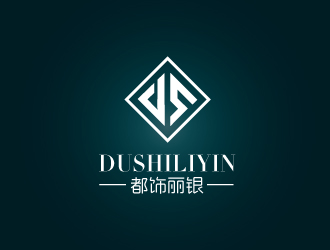 連杰的都飾麗銀logo設(shè)計