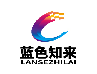 上海藍色知來科技有限公司logo設計