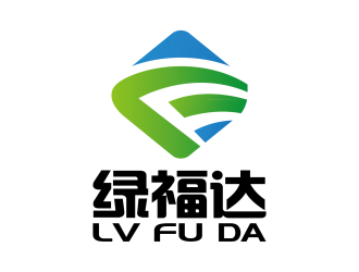 安冬的綠福達品牌升級logo設計