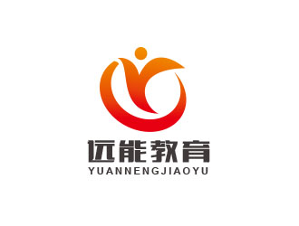 朱紅娟的遠能教育logo設計