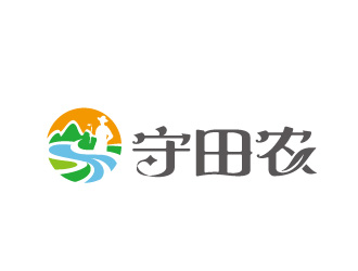 周金進的守田農農產品logo設計